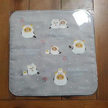 리락쿠마 시마연가 삿포로 센다이 한정판 손수건 타월