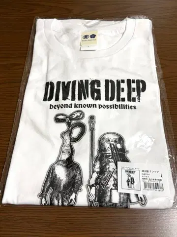 [ 미개봉 새상품 ] 나고야항 수족관 오리지널 T셔츠 사이즈 L