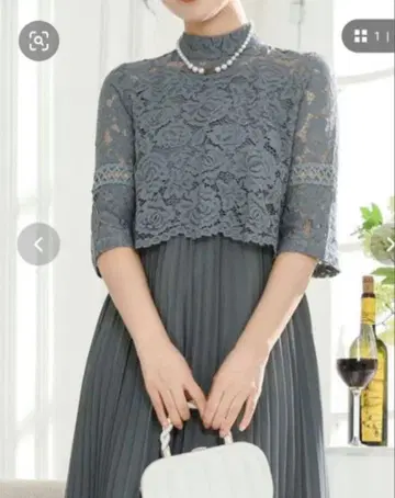 LaceLadies 레이스 파티 원피스 결혼식 2차 모임 포멀 드레스