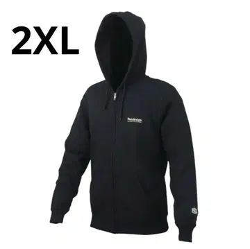2025 신상품 파즈 디자인 ZIP 후드티 블랙 2XL