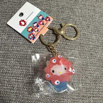 산리오 미야쿠미야쿠 콜라보 클리어 키링 키티