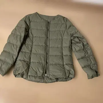 올리브 다운 자켓 M