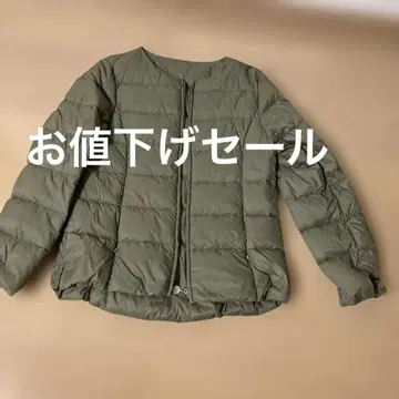 올리브 다운 자켓 M