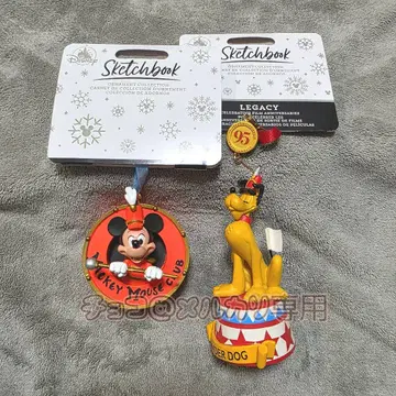 플루토 미키 오너먼트 미키마우스 클럽 디즈니 스토어