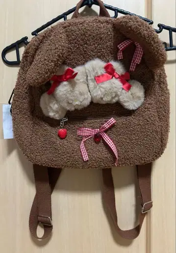 작가님 곰돌이 백팩