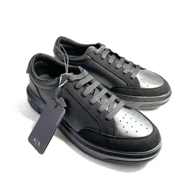 미사용 아르마니 익스체인지 가죽 스니커즈 사이즈 42