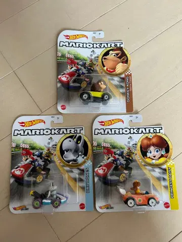 핫휠 마리오 카트 3종 세트 미개봉품