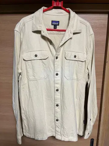 patagonia 오가닉 코튼 긴팔 셔츠 M 베이지