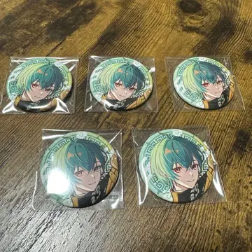 료쿠센 캔뱃지 5개 세트