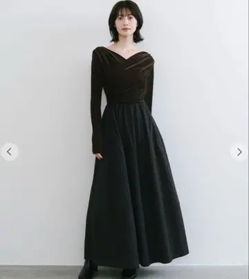 COCODEAL 벨로아 도킹 원피스