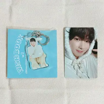 NCT WISH FC 아크릴 키링 트레이딩 카드 사쿠야