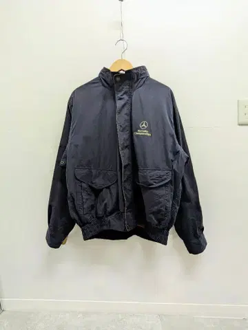 Corporate Embroidery 오버사이즈 블루종