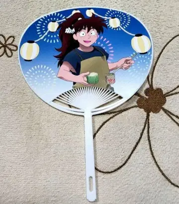 닌타마 란타로 찻집 도이 한스케 미니 부채