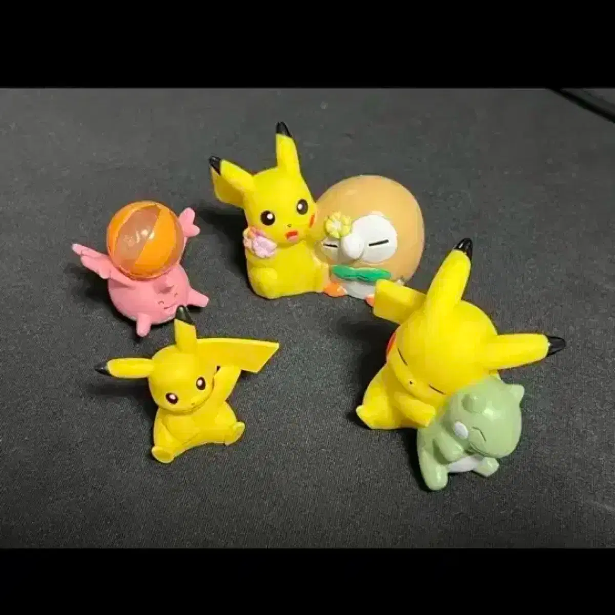 Pokemon Pikachu Figure 4 Types