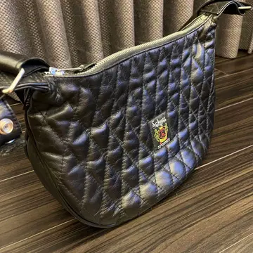 Schott 샷 가죽 바나나 숄더