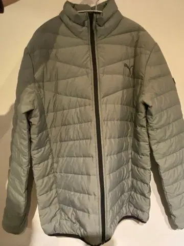 Puma 그레이 다운 자켓