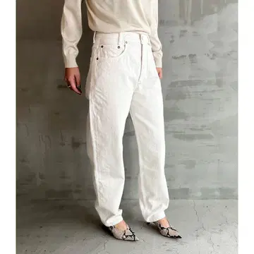 AGOLDE 테이퍼드 배기 데님 팬츠