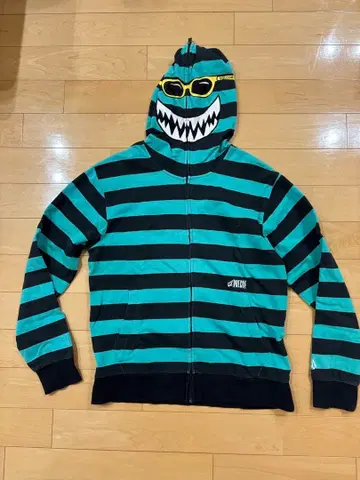 VOLCOM 풀 페이스 복면 후드티 M 사이즈 풀 집업 후디 구제 의류