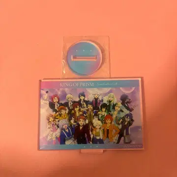 킨츠아 킹프리 Anisugar 장면 사진 아크릴 스탠드 보이즈 집합