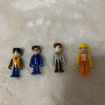 플라키즈 직업 피규어 4개 세트