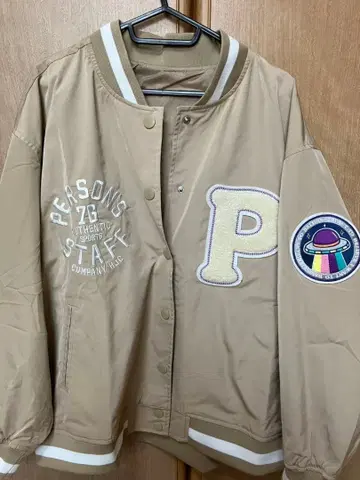 Person's 바시티 자켓 베이지 3L