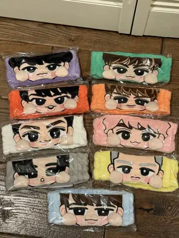 SnowMan RAYS 공식 스노치루 헤어밴드 9인 세트