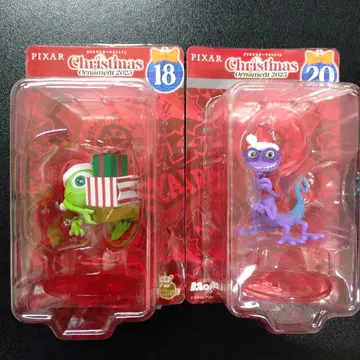 해피 복권 크리스마스 오너먼트 마이크 랜디 세트