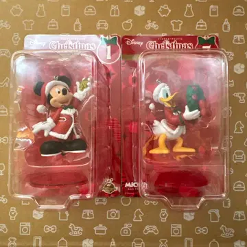 2025 디즈니 크리스마스 오너먼트 HAPPY 복권 미키, 도날드