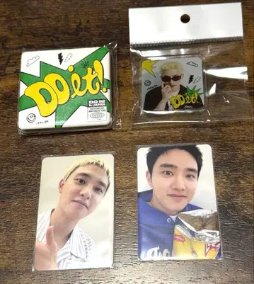 디오 doit 프리미엄 시트 특전 트레이딩 카드 거울 스마트톡