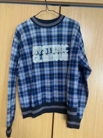 HYSTERIC GLAMOUR 체크 무늬 트레이닝복 스커트 세트