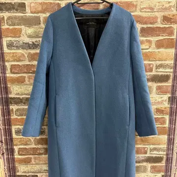 그린 라벨 릴랙싱 노카라 롱 코트 유나이티드 애로우즈