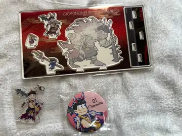 오소마츠 6쌍둥이 요괴마츠 슈텐도지 오소마츠 디오라마 아크릴 스탠드