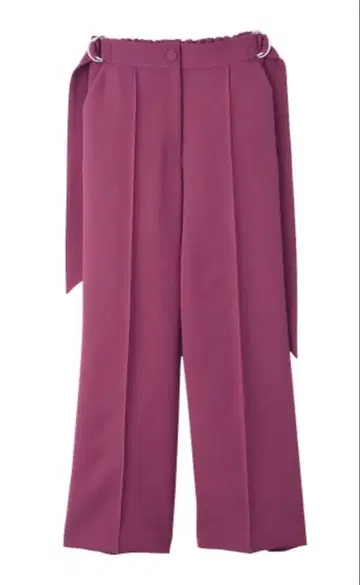 세미 와이드 핀턱 팬츠