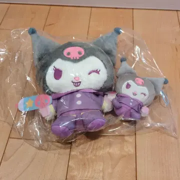 쿠로미_산리오 캐릭터즈 스플래쉬 파티 인형 & 마스코트 세트