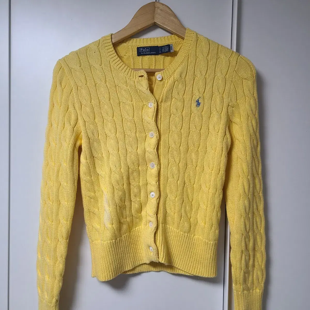 2024 Polo Ralph Lauren Department Store Edition Cable Knit Cardigan