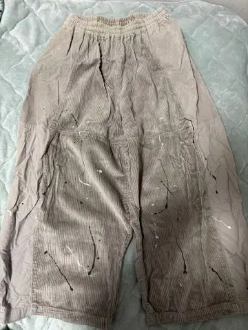 niko and - 페인트 스플래쉬 와이드 팬츠