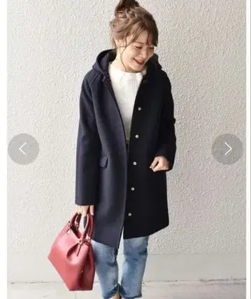 쉽스 해밀턴 울 푸드코트 2way 네이비 36