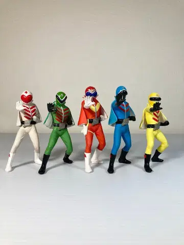비밀전대 고레인저 피규어 5체 세트