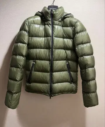 HERNO 7DENIER 패커블 후디 다운 그린 44