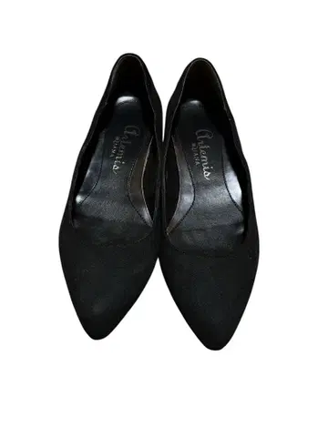 블랙 스틸레토 펌프스