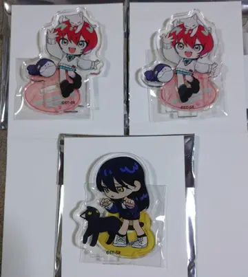 기동전사 건담 지크 액스 마네키네코 아크릴 스탠드 바닥 냥안