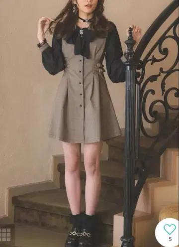 ROJITA BIG 리본 원피스