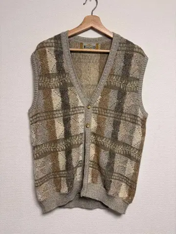 90s 니트 베스트 이탈리아제 빈티지