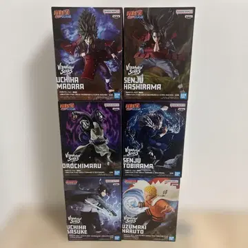나루토 Vibration Stars 피규어 6체 세트