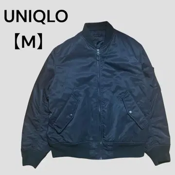 스테디셀러 인기 색상 유니클로 MA-1 블루종 블랙 M 사이즈