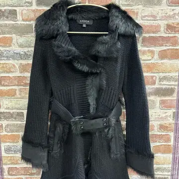 EPOCA 에포카 블랙 니트 코트 ITL 40 삼양상회 가디건