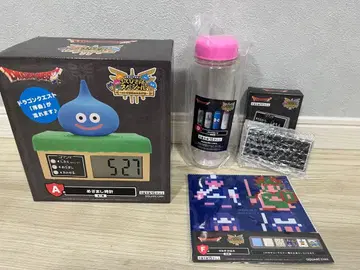 미개봉 새상품 드래곤 퀘스트 알람 시계 A상 + 덤 3개