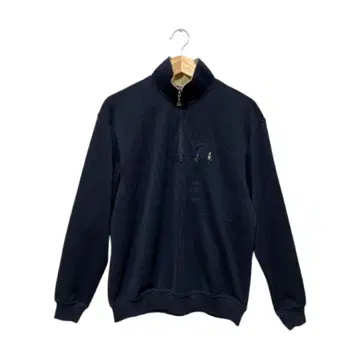 [ 새상품급 ] 먼싱웨어 하프 지퍼 풀오버 L 다크 네이비 골프 네이비