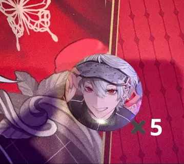 니지산지 Kuzuha 2 랜덤 캔뱃지 5개 세트