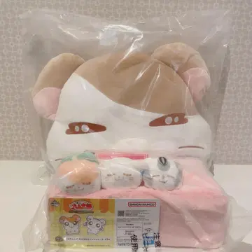 제일복권 꼬마햄찌 라스트 원상 쿠션 A상 낮잠 티슈 케이스